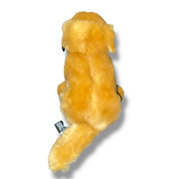 Living Nature 9" Plush Dog Golden Retriever Stuffed Animal Nursery Shower Gift - Picture 6 of 11